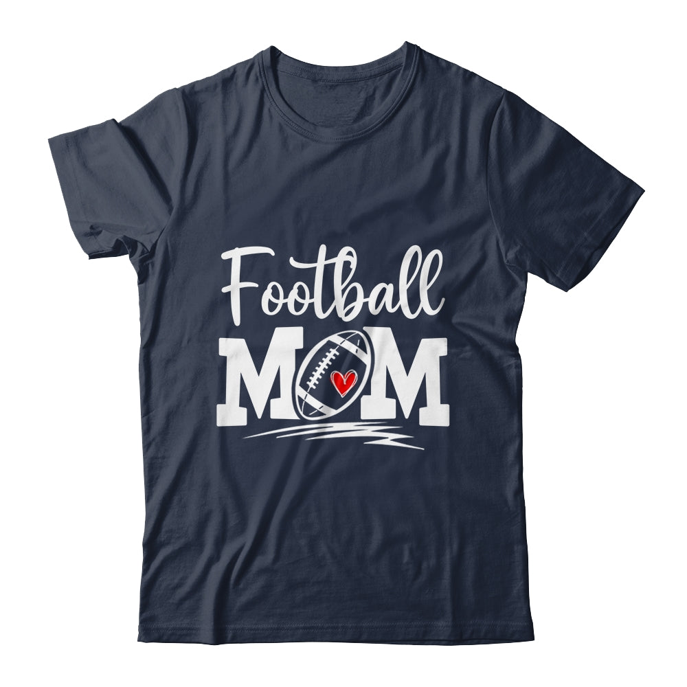 Football Mom Leopard Football Love Player Shirt & Tank Top | siriusteestore