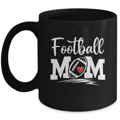 Football Mom Leopard Football Love Player Mug | siriusteestore
