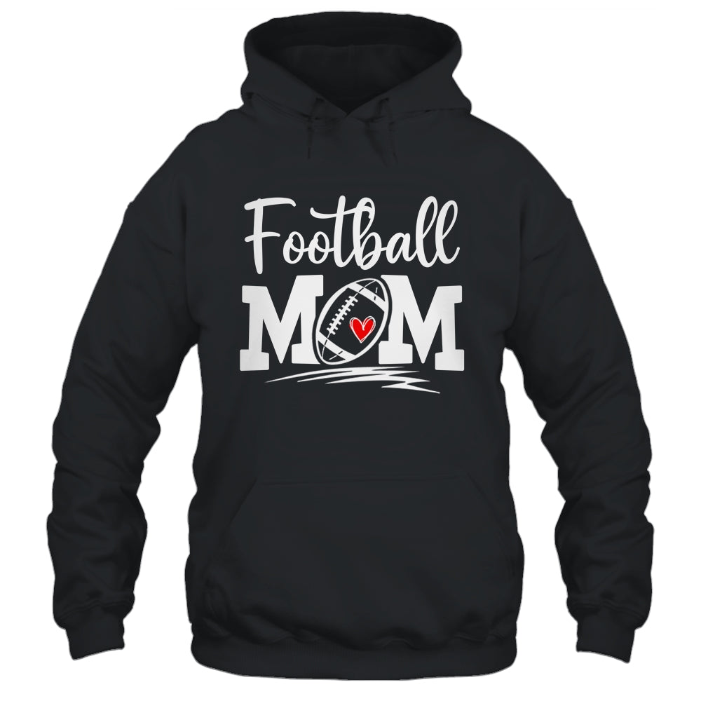 Football Mom Leopard Football Love Player Shirt & Tank Top | siriusteestore