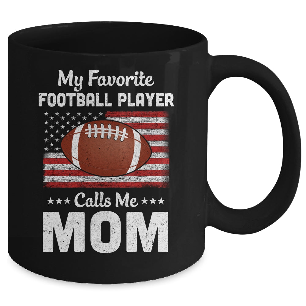 Football Mom My Favorite Football Player Calls Me Mom Mug | siriusteestore