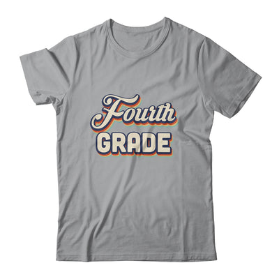 Fourth Grade Teacher Retro Vintage 4th Grade Teacher Team Shirt & Hoodie | siriusteestore