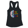 Free Auntie Hugs LGBT LGBTQ Gay Pride Rainbow Sunflower Shirt & Tank Top | siriusteestore