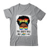 Free Auntie Hugs Messy Bun LGBTQ Pride Month Black Women Shirt & Tank Top | siriusteestore