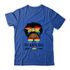 Free Auntie Hugs Messy Bun LGBT Pride Month Black Women Shirt & Tank Top | siriusteestore