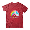 Free Daddy Hugs Gay Pride LGBTQ LGBT Rainbow Fathers Day Shirt & Tank Top | siriusteestore