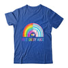 Free Daddy Hugs Gay Pride LGBTQ LGBT Rainbow Fathers Day Shirt & Tank Top | siriusteestore