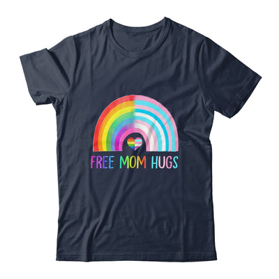 Free Mom Hugs Gay Pride LGBTQ LGBT Rainbow Mothers Day Shirt & Tank Top | siriusteestore