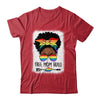 Free Mom Hugs Messy Bun LGBTQ LGBT Pride Month Black Women Shirt & Tank Top | siriusteestore