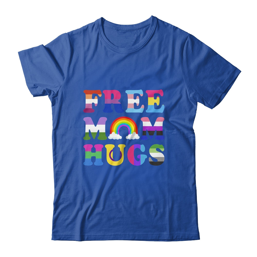 Free Mom Hugs Rainbow LGBT Lesbian Gay Pride Month Shirt & Tank Top | siriusteestore