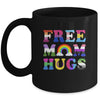 Free Mom Hugs Rainbow LGBT Lesbian Gay Pride Month Mug | siriusteestore