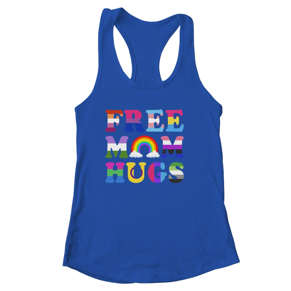 Free Mom Hugs Rainbow LGBT Lesbian Gay Pride Month Shirt & Tank Top | siriusteestore