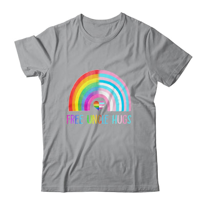Free Uncle Hugs Gay Pride LGBTQ LGBT Rainbow Fathers Day Shirt & Tank Top | siriusteestore