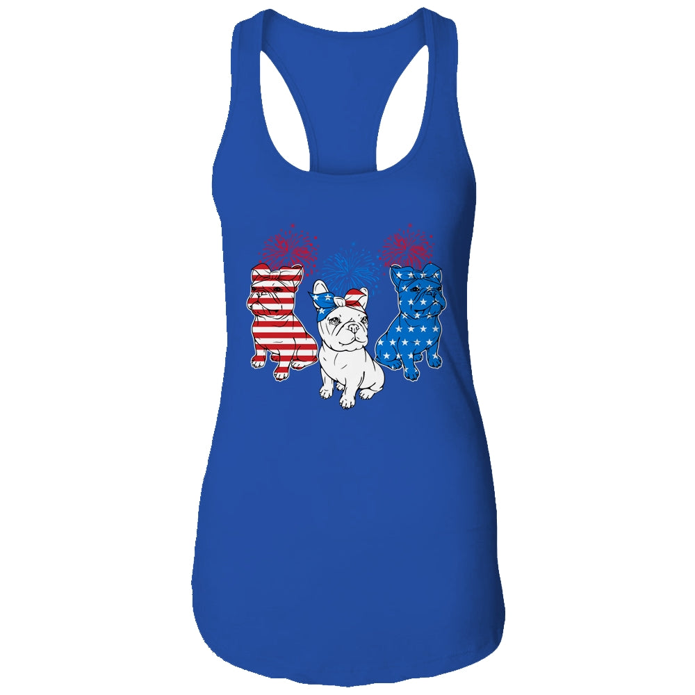 French Bulldog American Flag 4th Of July Independence Day Shirt & Tank Top | siriusteestore