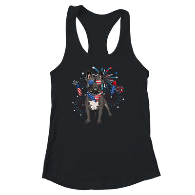 French Bulldog Dog American USA Flag 4th of July women Lover Shirt & Tank Top | siriusteestore