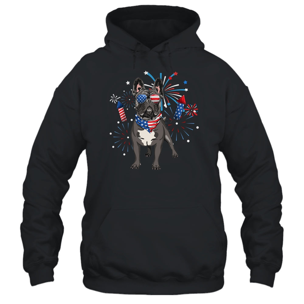 French Bulldog Dog American USA Flag 4th of July women Lover Shirt & Tank Top | siriusteestore