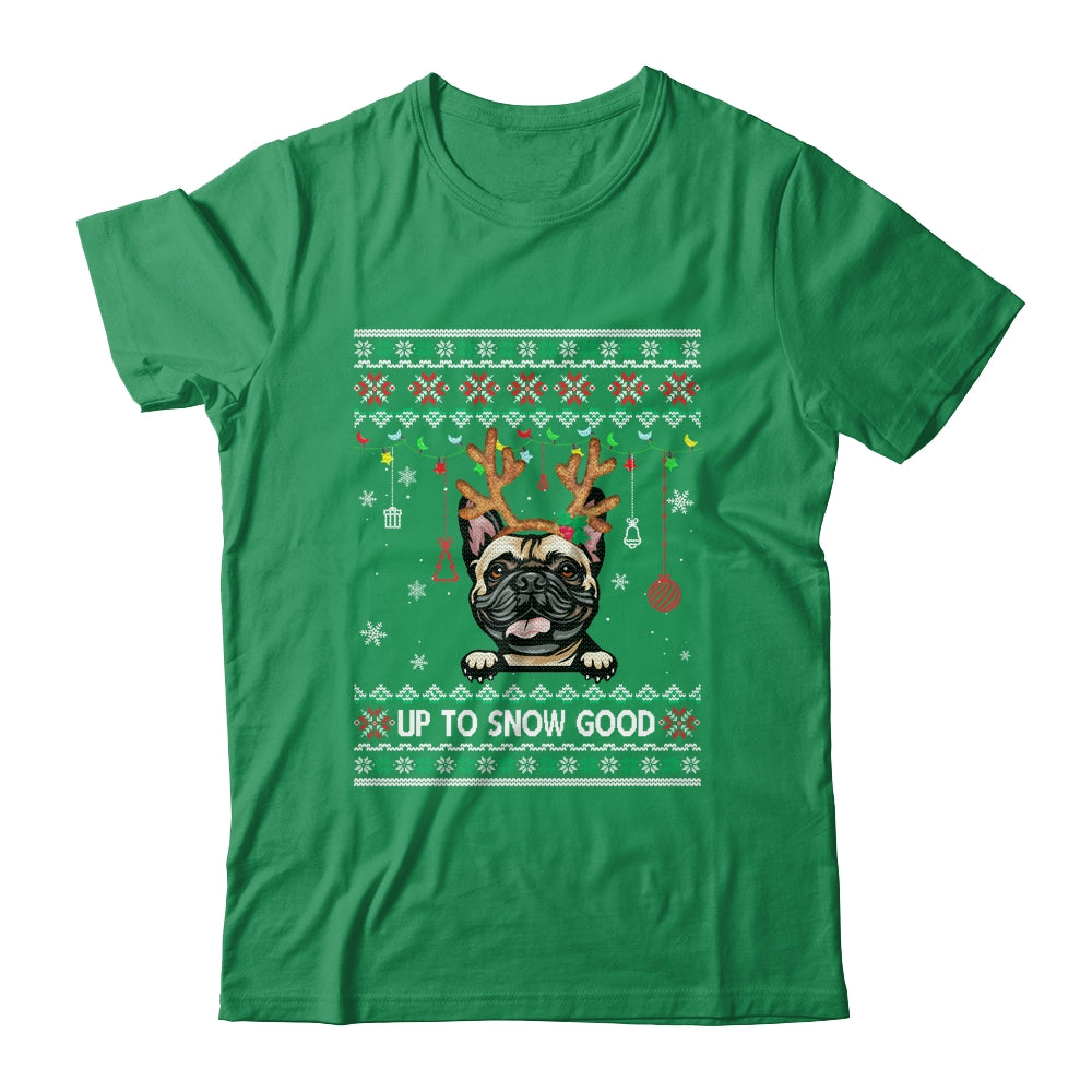 French Bulldog Dog Reindeer Ugly Christmas Xmas Shirt & Sweatshirt | siriusteestore