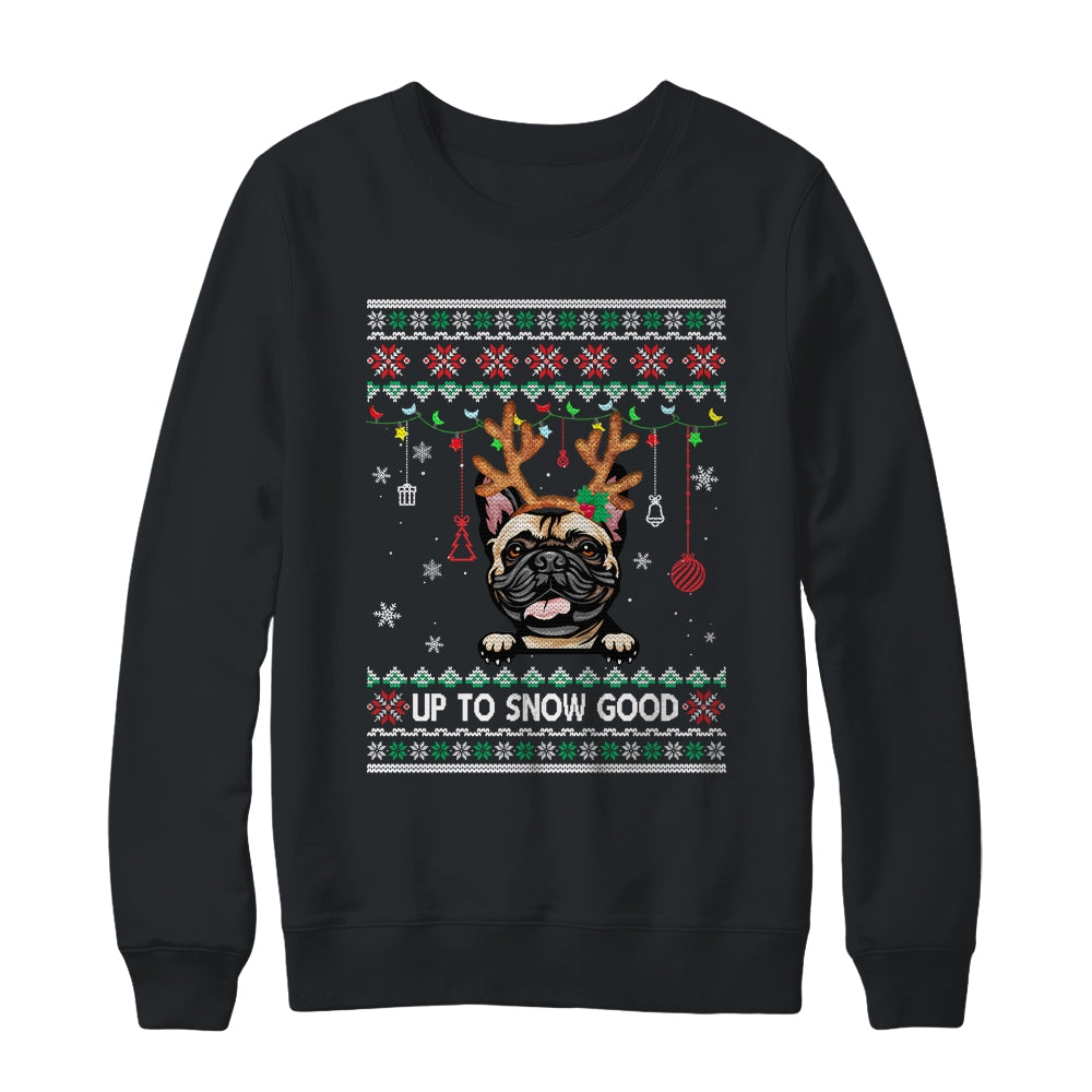 French Bulldog Dog Reindeer Ugly Christmas Xmas Shirt & Sweatshirt | siriusteestore