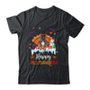 French Bulldog HalloThanksMas Halloween Thanksgiving Christmas Shirt & Sweatshirt | siriusteestore