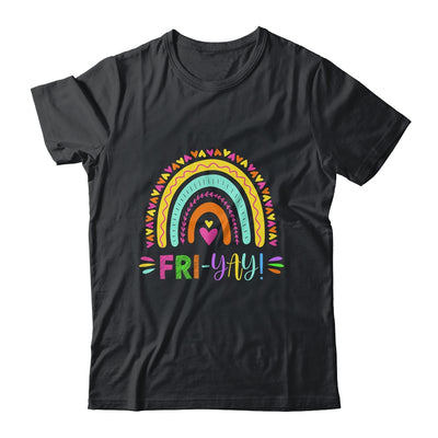 Fri-Yay Funny Teacher Weekend Back To School Shirt & Hoodie | siriusteestore