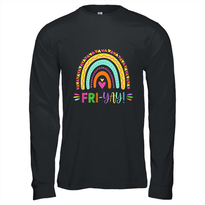 Fri-Yay Funny Teacher Weekend Back To School Shirt & Hoodie | siriusteestore