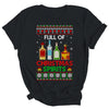 Full Of Christmas Spirits Funny Drinking Ugly Xmas Sweater Shirt & Sweatshirt | siriusteestore