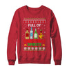 Full Of Christmas Spirits Funny Drinking Ugly Xmas Sweater Shirt & Sweatshirt | siriusteestore