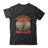 Fully Vaccinated Still Not A Hugger Retro Vintage Funny T-Shirt & Hoodie | Siriustee.com.com