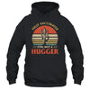 Fully Vaccinated Still Not A Hugger Retro Vintage Funny T-Shirt & Hoodie | Siriustee.com.com