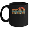 Fun Dadasaurus T-Rex Dinosaurs For Dad Father's Day Mug | siriusteestore
