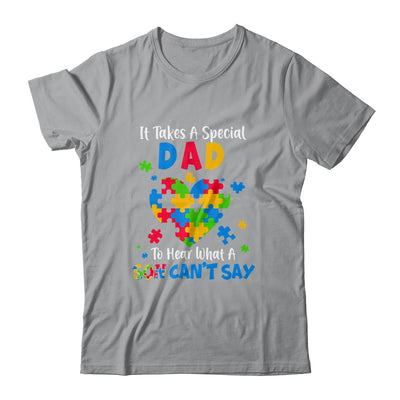 Fun Heart Puzzle Dad Autism Awareness Family Support Shirt & Hoodie | siriusteestore