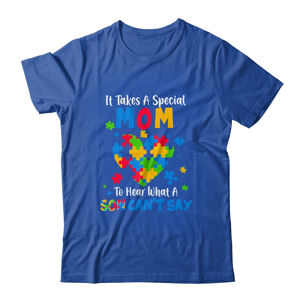 Fun Heart Puzzle Mom Autism Awareness Family Support Shirt & Hoodie | siriusteestore