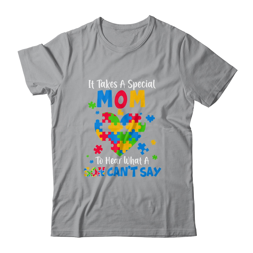 Fun Heart Puzzle Mom Autism Awareness Family Support Shirt & Hoodie | siriusteestore