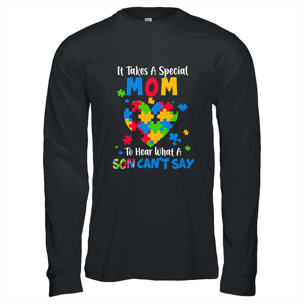 Fun Heart Puzzle Mom Autism Awareness Family Support Shirt & Hoodie | siriusteestore