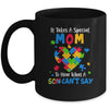 Fun Heart Puzzle Mom Autism Awareness Family Support Mug | siriusteestore