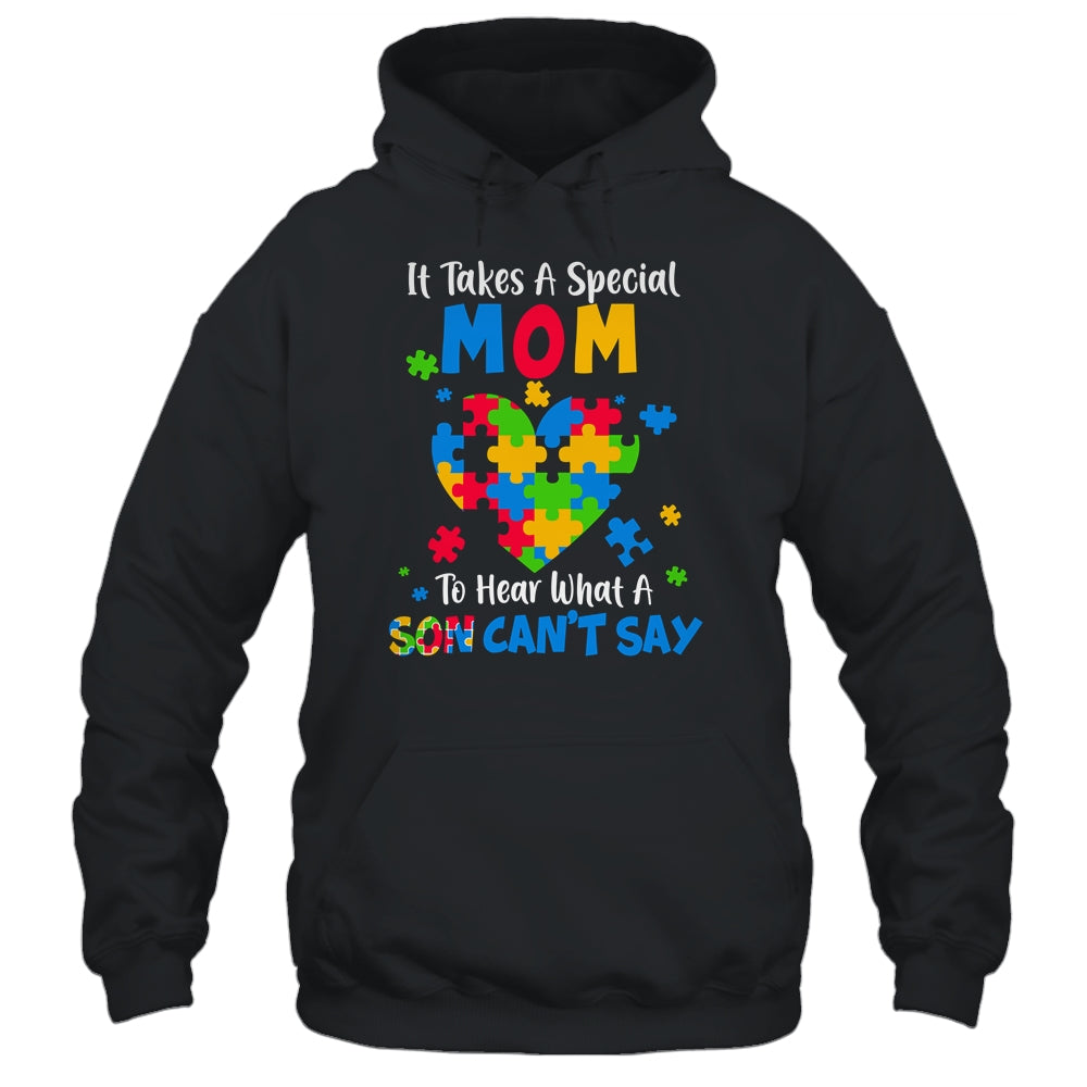 Fun Heart Puzzle Mom Autism Awareness Family Support Shirt & Hoodie | siriusteestore