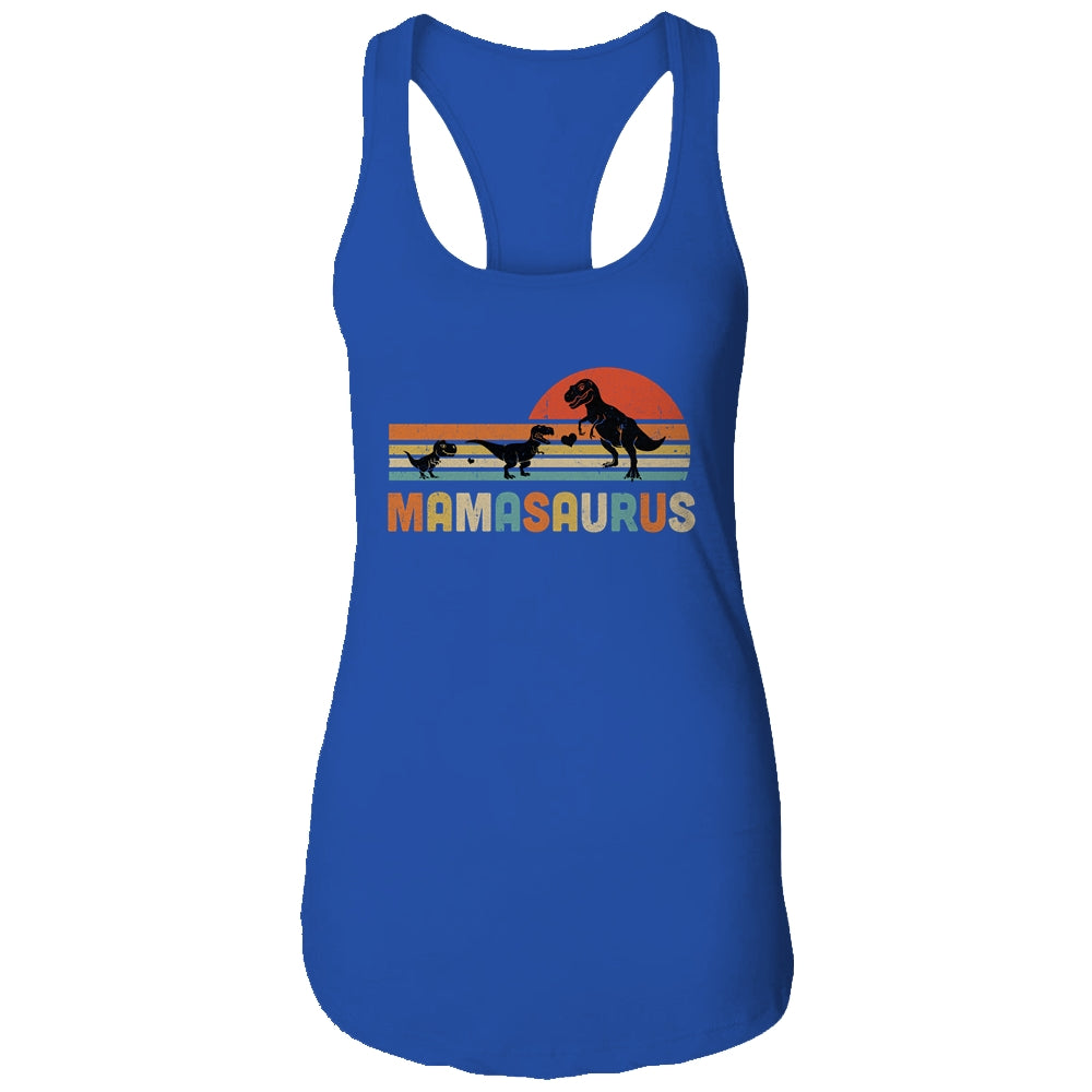 Fun Mamasaurus T-Rex Dinosaurs For Mom Mother's Day Shirt & Tank Top | siriusteestore
