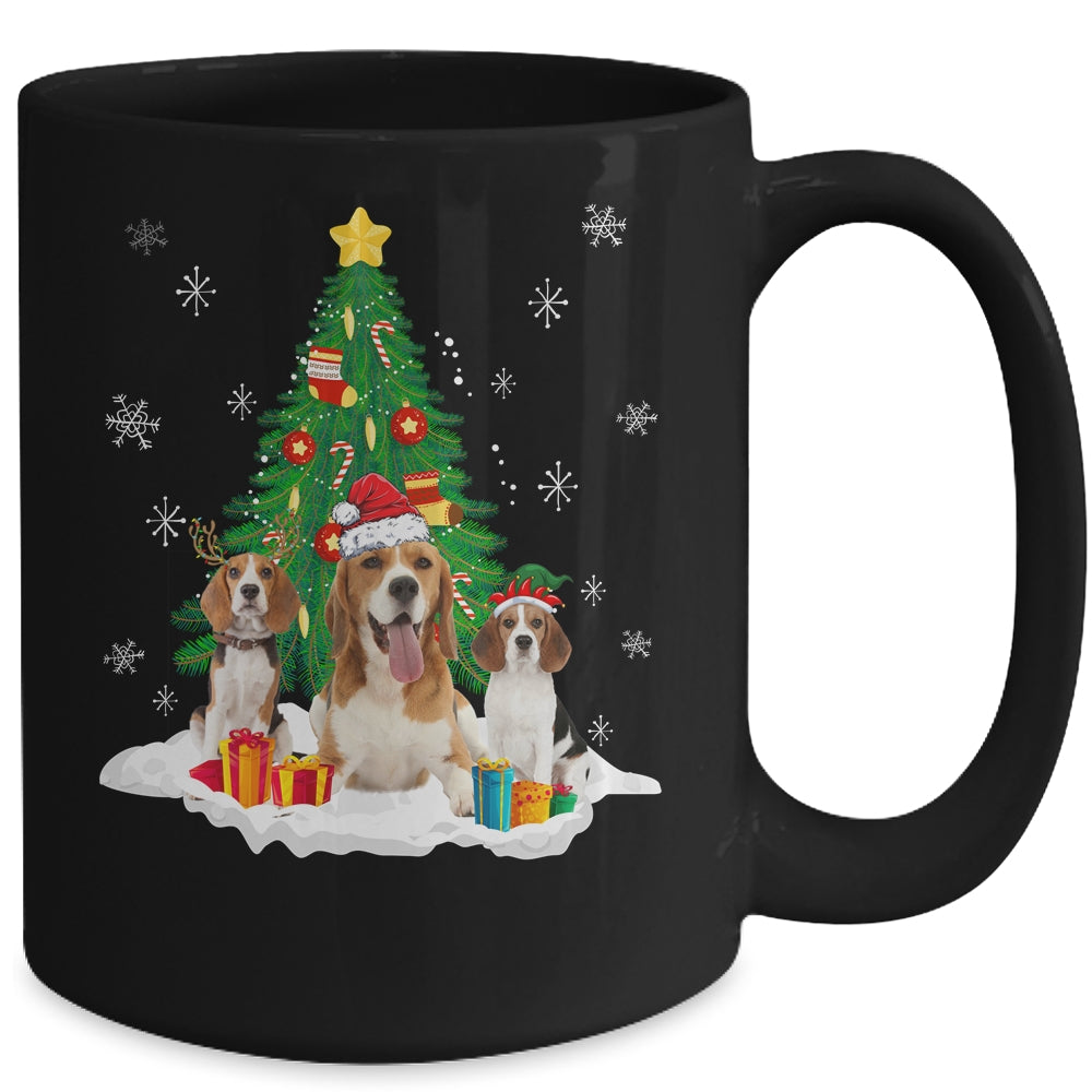 Funny Beagle Ugly Christmas Dog Lovers Women Mug | siriusteestore