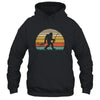 Funny Bigfoot Fishing Sasquatch Outdoor Retro Men Women Shirt & Hoodie | siriusteestore