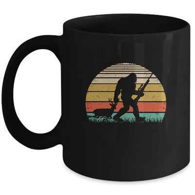 Funny Bigfoot Hunting Sasquatch Outdoor Retro Men Women Mug | siriusteestore