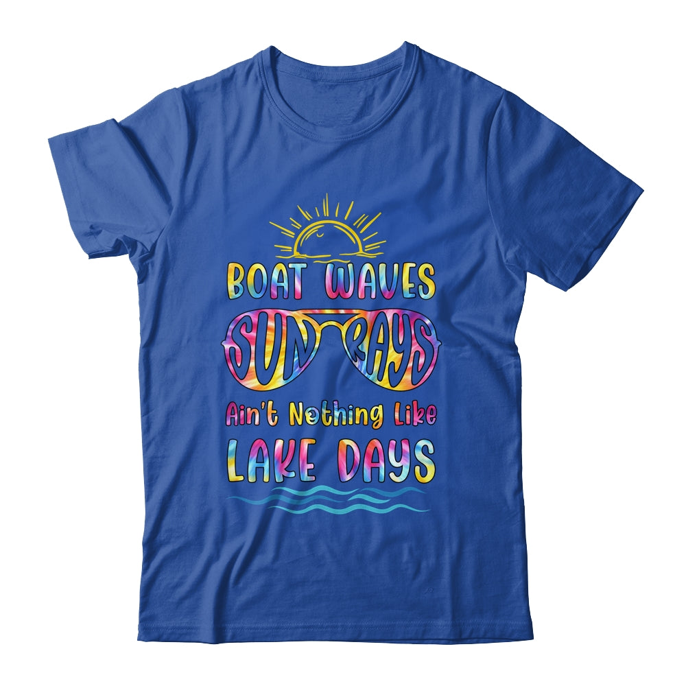 Funny Boat Waves Sun Rays Lake Days Vacation Shirt & Tank Top | siriusteestore