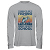 Funny Born To Go Fishing Bass Fish Fisherman For Boys Shirt & Hoodie | siriusteestore