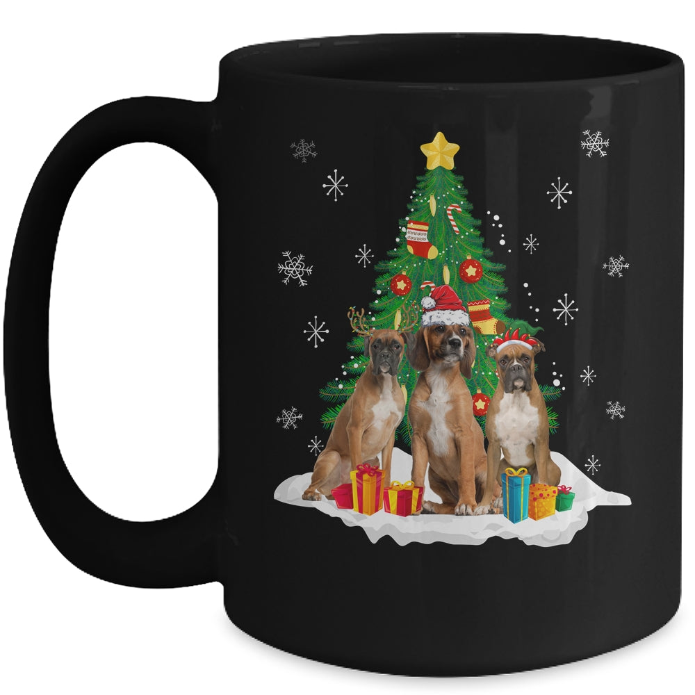 Funny Boxer Ugly Christmas Dog Lovers Women Mug | siriusteestore