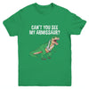 Funny Broken Arm For Men Boy Kids Hand Wrist Injury Dinosaur Youth Shirt | siriusteestore