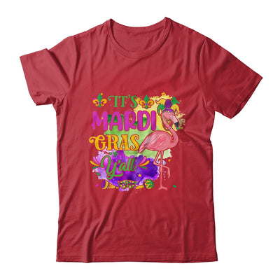 Funny Carnival Party Idea Flamingo Mardi Gras Shirt & Tank Top | siriusteestore