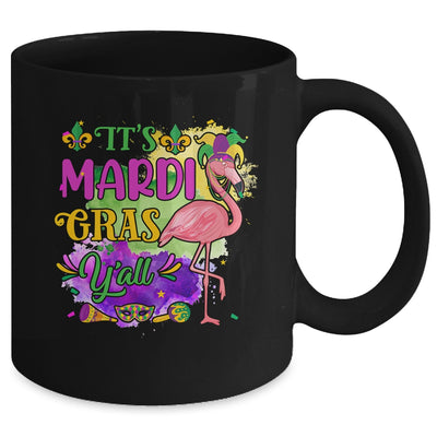 Funny Carnival Party Idea Flamingo Mardi Gras Mug | siriusteestore