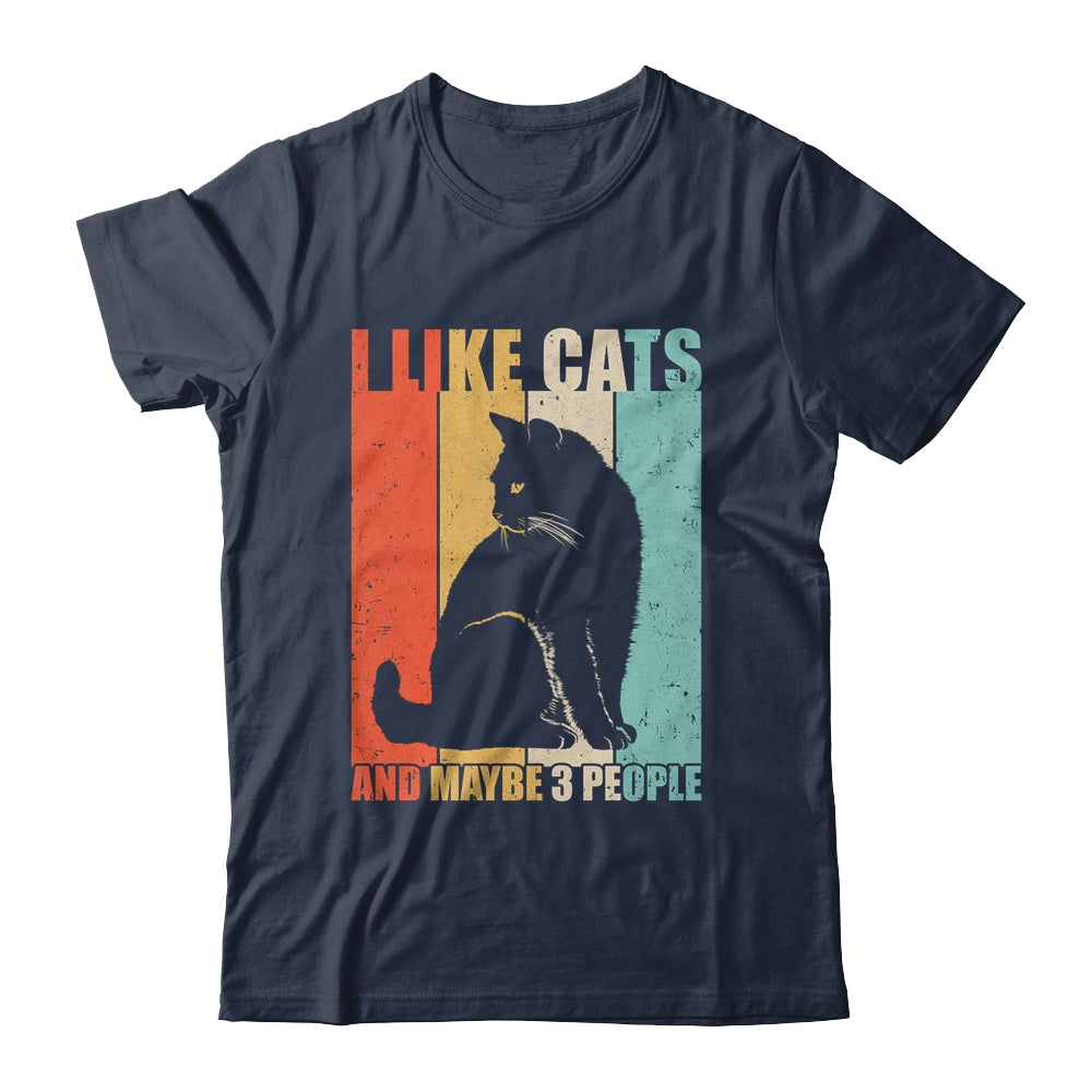 Funny Cat Design Cat Lover For Men Women Animal Introvert Shirt & Tank Top | siriusteestore