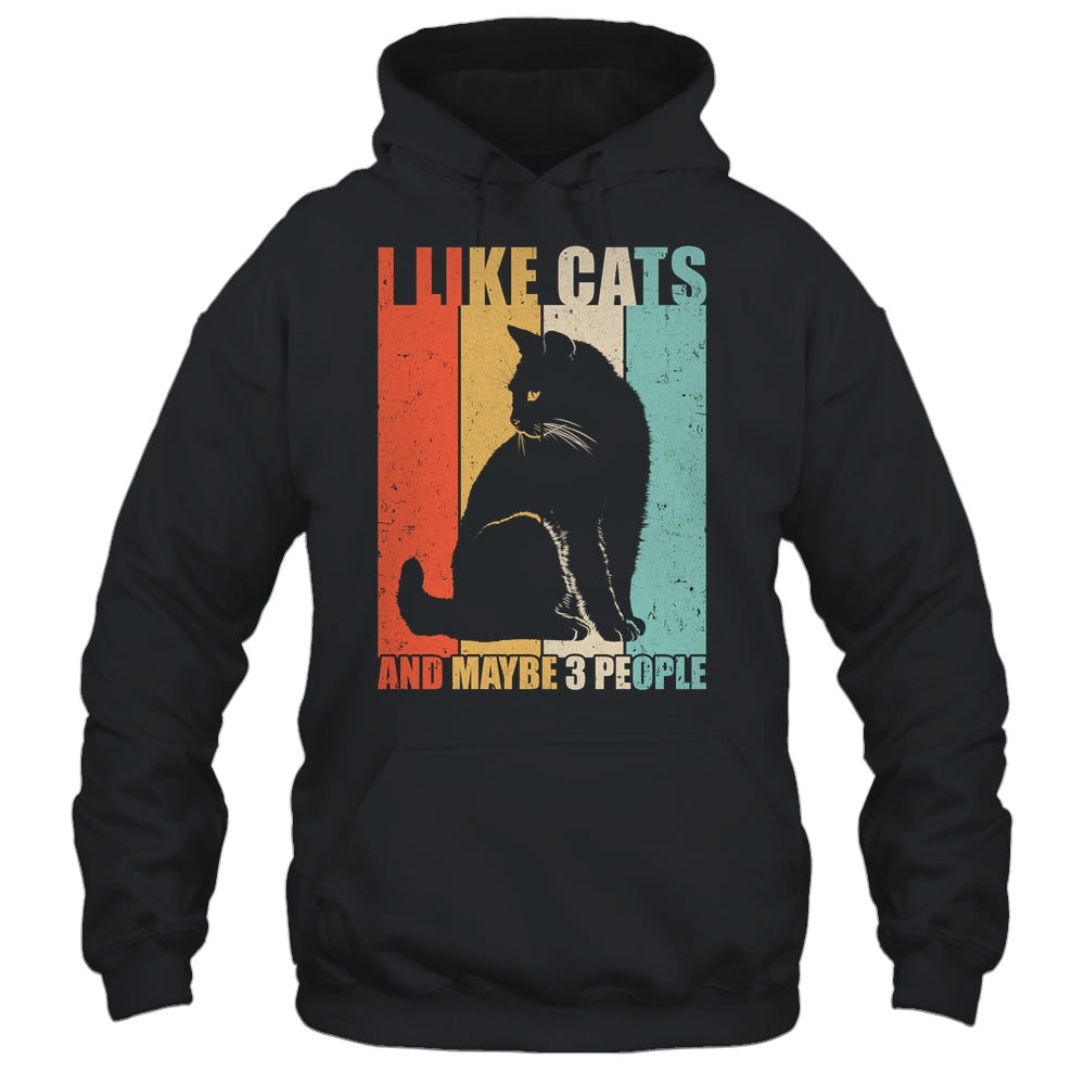 Funny Cat Design Cat Lover For Men Women Animal Introvert Shirt & Tank Top | siriusteestore