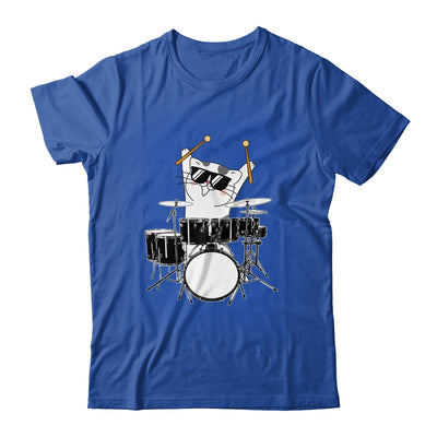 Funny Cat Drummer Funny Cat Drumkit Shirt & Hoodie | siriusteestore