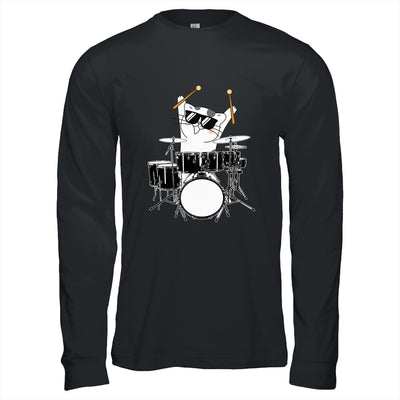Funny Cat Drummer Funny Cat Drumkit Shirt & Hoodie | siriusteestore
