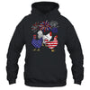 Funny Chickens American Flag Patriotic Farmer 4th Of July Shirt & Tank Top | siriusteestore
